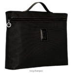 Men Black Longchamp Boxford Briefcase Bags L064081091 - Image 3