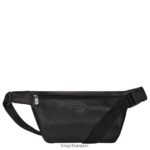 Men Black Longchamp Le Foulonne Belt bag Bags L06408456 - Image 3