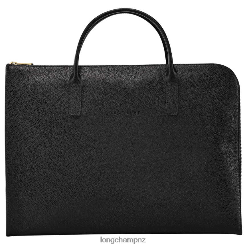 men_black_longchamp_le_foulonne_briefcase_bags_l06408470.png Men Black Longchamp Le Foulonne Briefcase Bags L06408470 - Image 1