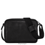 Men Black Longchamp Le Foulonne Camera bag Bags L064081117 - Image 3