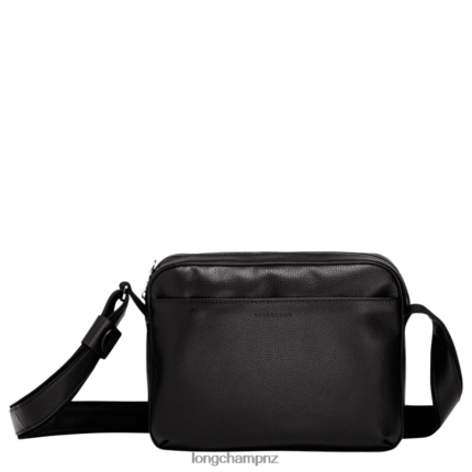 Men Black Longchamp Le Foulonne Crossbody bag Bags L064081115