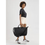 Men Black Longchamp Le Pliage Energy Travel bag Bags L06408780 - Image 2