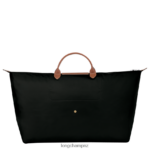 Men Black Longchamp Le Pliage Original Travel bag Bags L06408812 - Image 4