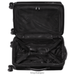 Men Black Longchamp LGP Travel Suitcase Bags L06408842 - Image 4