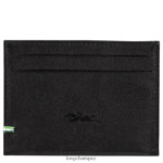Men Black Longchamp sur Seine Card holder Leather Goods L064081132 - Image 2