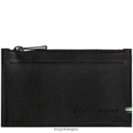 Men Black Longchamp sur Seine Coin purse Leather Goods L064081133