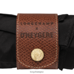 Men Black Longchamp X D'heygere Umbrella Accessories L06408962 - Image 4