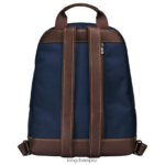 Men Blue Longchamp Boxford Backpack Bags L064081106 - Image 4