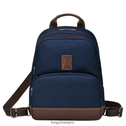 Men Blue Longchamp Boxford Backpack Bags L064081106
