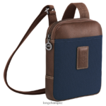 Men Blue Longchamp Boxford Crossbody bag Bags L064081109 - Image 3