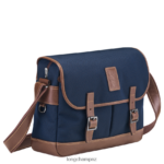 Men Blue Longchamp Boxford Crossbody bag Bags L064081114 - Image 3