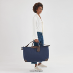 Men Blue Longchamp Boxford Travel bag Bags L06408773 - Image 2