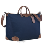 Men Blue Longchamp Boxford Travel bag Bags L06408773 - Image 3