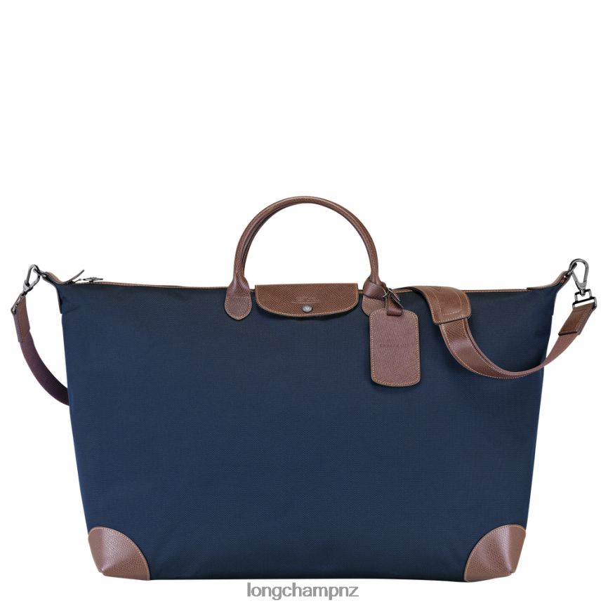 men_blue_longchamp_boxford_travel_bag_bags_l06408773.png Men Blue Longchamp Boxford Travel bag Bags L06408773 - Image 1