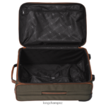 Men Brown Longchamp Boxford Suitcase Bags L06408850 - Image 4