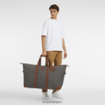 Men Brown Longchamp Boxford Travel bag Bags L06408766 - Image 2