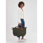Men Brown Longchamp Boxford Travel bag Bags L06408769 - Image 2