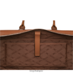Men Caramel Longchamp Le Foulonne Briefcase Bags L06408482 - Image 5