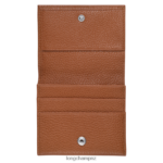 Men Caramel Longchamp Le Foulonne Coin purse Leather Goods L06408543 - Image 2