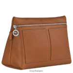 Men Caramel Longchamp Le Foulonne Toiletry case Bags L06408822 - Image 2