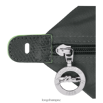 Men Graphite Longchamp Le Pliage Green Travel bag Bags L06408796 - Image 4