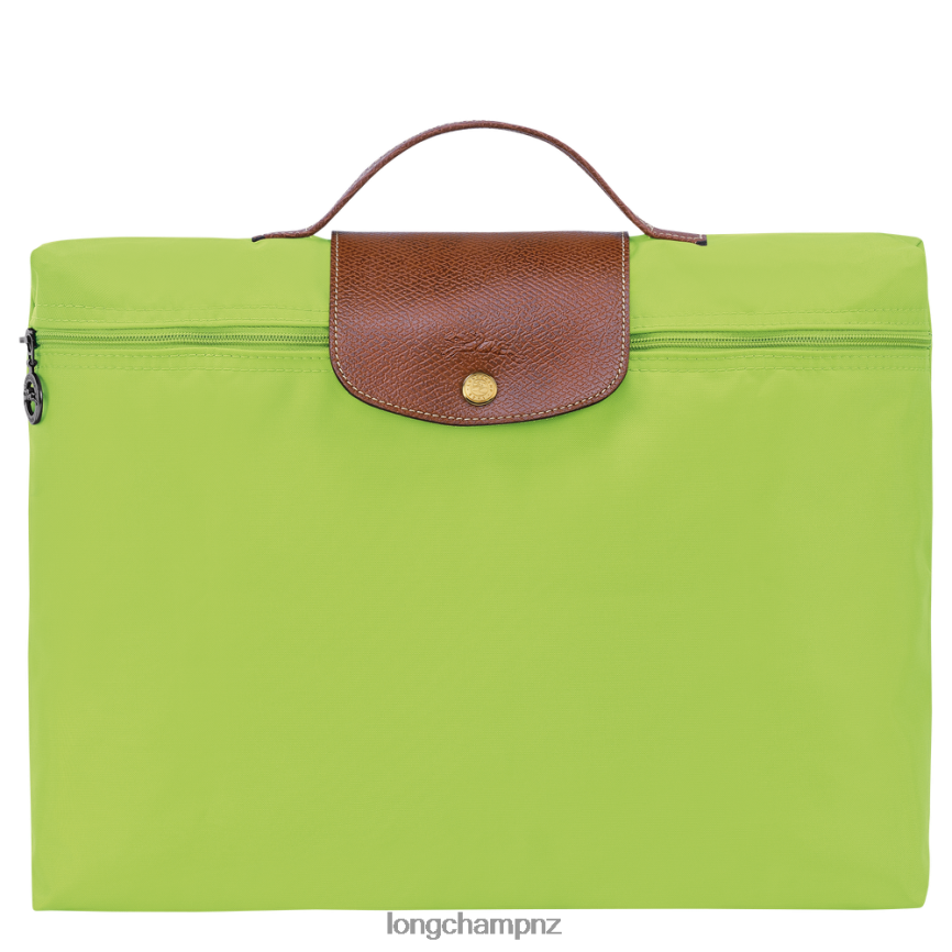 Men Green Light Longchamp Le Pliage Original Briefcase Bags L06408486 - Image 1