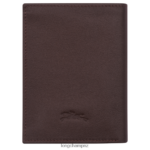 Men Mocha Longchamp sur Seine Wallet Leather Goods L064081130 - Image 2