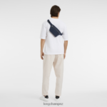 Men Navy Longchamp Le Foulonne Belt bag Bags L06408457 - Image 2