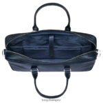 Men Navy Longchamp Le Foulonne Briefcase Bags L06408479 - Image 5