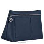 Men Navy Longchamp Le Foulonne Toiletry case Bags L06408871 - Image 2