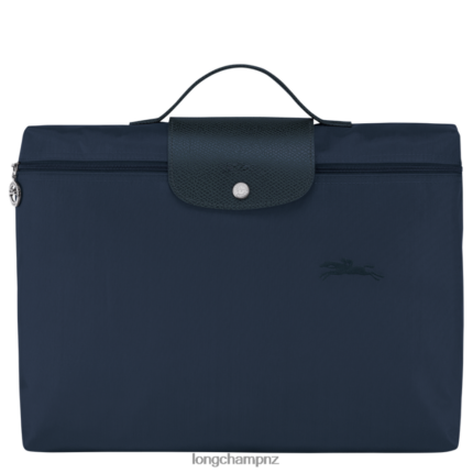 Men Navy Longchamp Le Pliage Green Document folder Bags L06408496