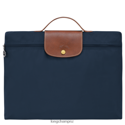 Men Navy Longchamp Le Pliage Original Briefcase Bags L06408488