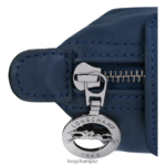 Men Navy Longchamp Le Pliage Xtra Coin purse Leather Goods L06408547 - Image 3