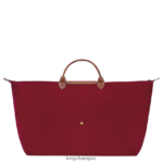 Men Red Longchamp Le Pliage Original Travel bag Bags L06408814 - Image 4