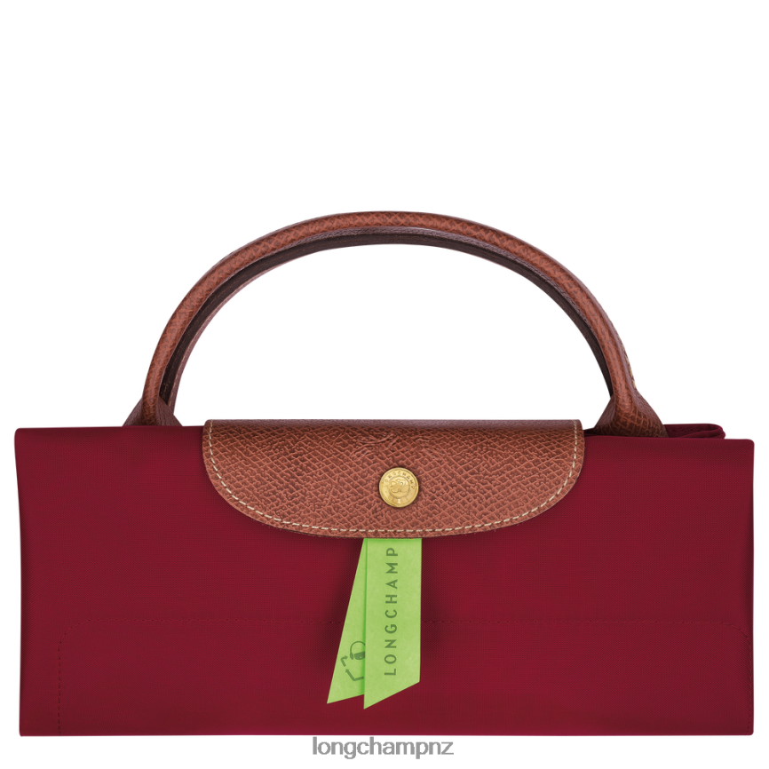 Men Red Longchamp Le Pliage Original Travel bag Bags L06408814 - Image 5