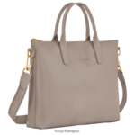 Men Turtledove Longchamp Le Foulonne Briefcase Bags L06408469 - Image 2