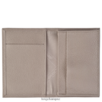 Men Turtledove Longchamp Le Foulonne Card holder Leather Goods L06408656 - Image 2