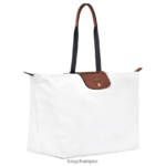 Men White Longchamp X D'heygere Travel bag / Backpack Bags L06408833 - Image 5
