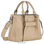 Women Beige Longchamp 3D Handbag Bags L06408177 - Image 3