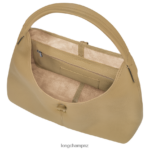 Women Beige Longchamp Roseau Essential Hobo bag Bags L0640832 - Image 5