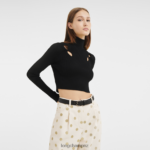 Women Black Longchamp 3D belt Accessories L06408949 - Image 2