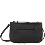Women Black Longchamp 3D Crossbody bag Bags L06408317