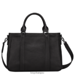 Women Black Longchamp 3D Handbag Bags L06408176 - Image 4