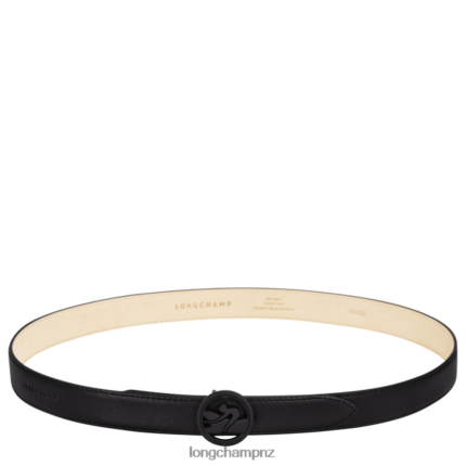 Women Black Longchamp Box-Trot belt Accessories L06408936