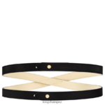 Women Black Longchamp Box-Trot belt Accessories L06408945 - Image 3