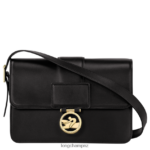 Women Black Longchamp Box-Trot Crossbody bag Bags L06408231