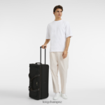 Women Black Longchamp Boxford Travel bag Bags L06408839 - Image 2