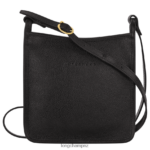 Women Black Longchamp Le Foulonne Crossbody bag Bags L06408273