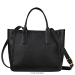 Women Black Longchamp Le Foulonne Tote bag Bags L06408124 - Image 4