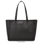 Women Black Longchamp Le Foulonne Tote bag Bags L06408384